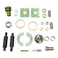 Boîtier électronique personnalisé OEM pour convertisseur de puissance en acier inoxydable/aluminium, usiné CNC, tolérance +/-0,005 mm
