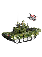 Gaomisi T3011 tipi 99A ana savaş tankları askeri yapı taşları ordu blokları modeli yapı oyuncaklar çocuklar için