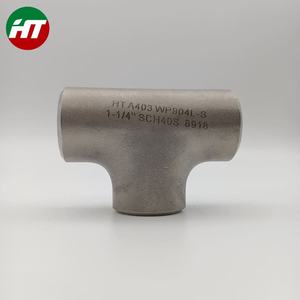 Accesorios de tubo de soldadura a tope Sa403 Wp316 Acero inoxidable 316l Buttweld Radio corto 90d Horario 10 Codo dúplex Ss 304 Reductor - Product Image 6