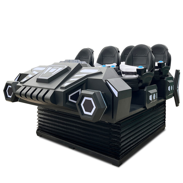 Attraction Mall Large 6-Person VR Spaceship Battle Car Game Machine Technology Museum VR Equipment for Home VR Experience Center