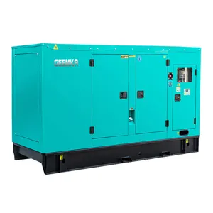 Generator Gas alami LPG, 70KW 80KVW bertenaga listrik 3 fase berpendingin air