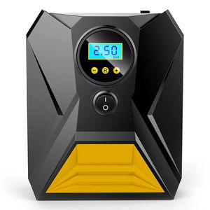 HF-8002 12V tragbarer Autoreifen-Inflator-Kompressor | Präzisions-Digital anzeige + Not-LED-Licht | ABS-Bau - Product Image 1