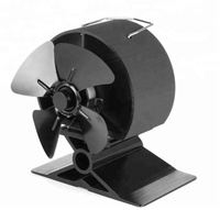 Ventilateur de poêle à granulés écologique pour intérieur, alimenté par la chaleur, 4 pales, Ecofan, autres chauffages domestiques