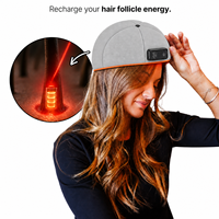 OEM ODM LED Red Light Hair Care Cap Perangkat Perawatan Kulit Kepala untuk Salon Kecantikan Klinik Rambut Pusat Kesehatan Grosir