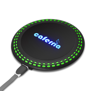 Caferria inalámbrico <span class=keywords><strong>cargador</strong></span> para <span class=keywords><strong>Samsung</strong></span> <span class=keywords><strong>Galaxy</strong></span> <span class=keywords><strong>S10</strong></span> S9/S9 + S8 Qi almohadilla de carga para iPhone 11 Pro XS Max XR 8X8 <span class=keywords><strong>Plus</strong></span> - Product Image 4