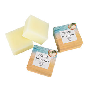 Tratamiento para el acné, <span class=keywords><strong>leche</strong></span> de cabra Natural, limpieza básica, 100G, jabón de sal marina para la cara, piel seca y oleosa - Product Image 5