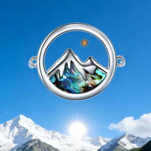 Pulsera <span class=keywords><strong>de</strong></span> Acero Inoxidable con Concha <span class=keywords><strong>de</strong></span> Abulón, Montañas, <span class=keywords><strong>Semilla</strong></span> <span class=keywords><strong>de</strong></span> <span class=keywords><strong>Mostaza</strong></span>, Cierre Ajustable con Cordón, Diseño Árbol <span class=keywords><strong>de</strong></span> la Vida, Resistente al Deslustre, para Hombre y Mujer - Product Image 3