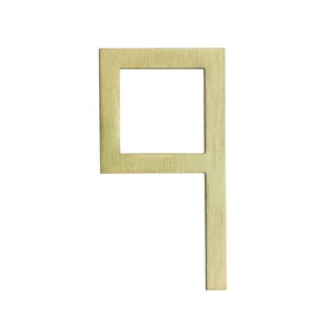 Plaque de signalisation de numéro de porte de <span class=keywords><strong>maison</strong></span> de 3 pouces Design adhésif Porte Zahlen Acier inoxydable Adresse Chambre Hôtel Flottant Numéro de <span class=keywords><strong>maison</strong></span> - Product Image 4