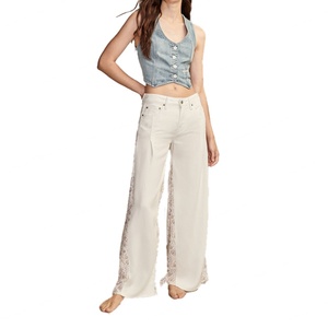 Pantalones de Pierna Recta Coreanos de Tallas Grandes Slvow, Pantalones Acampanados de Moda, Venta al por Mayor - Product Image 2