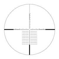 T-eagle ST 4-16X44 FFP Gear Chasse Tactique 30mm Tube Scope FFP Réticule Chasse Scope Sight Couleur Noire