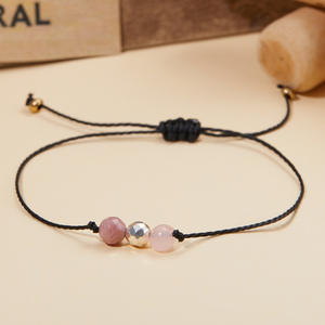 SC Natural facetado cristal piedra cuentas pulsera Regalo de Cumpleaños moda combinado ópalo amatista horóscopo 12 pulseras del zodiaco mujeres - Product Image 5