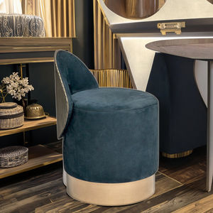 Chaise d'appoint en velours de luxe de Style nordique pour les affaires pour le magasin de bijoux réception petit appartement salon dédié paresseux - Product Image 6