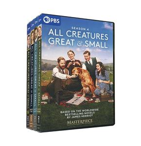 Série complète du fabricant : Coffrets DVD de films et séries TV, Duplication de disques, All Creatures Great and Small 1-4 8DVD - Product Image 1