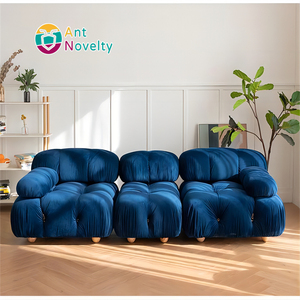 Antnovelty Sofa Cum Bed mekanisme kayu Sofa <span class=keywords><strong>Modular</strong></span> Mario Bellini - Product Image 3