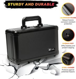 Customizable OEM &amp; ODM Aluminum Tool <strong>Case</strong> with Graded Card Slab Feature - Product Image 6