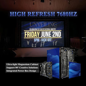 Raybo P2.9 P3.91 P4.81 Tragbare LED-Bildschirmwand für Kirchenbühnen, Outdoor- und Indoor-LED-Videowand-Panel - Product Image 5