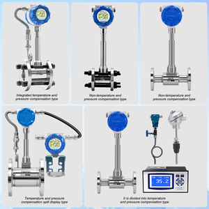 SS304 thép không gỉ Vortex lưu lượng kế cho nước ăn mòn chất lỏng khí OEM tùy chỉnh DN15-DN300 +/-2.5% Độ chính xác - Product Image 4