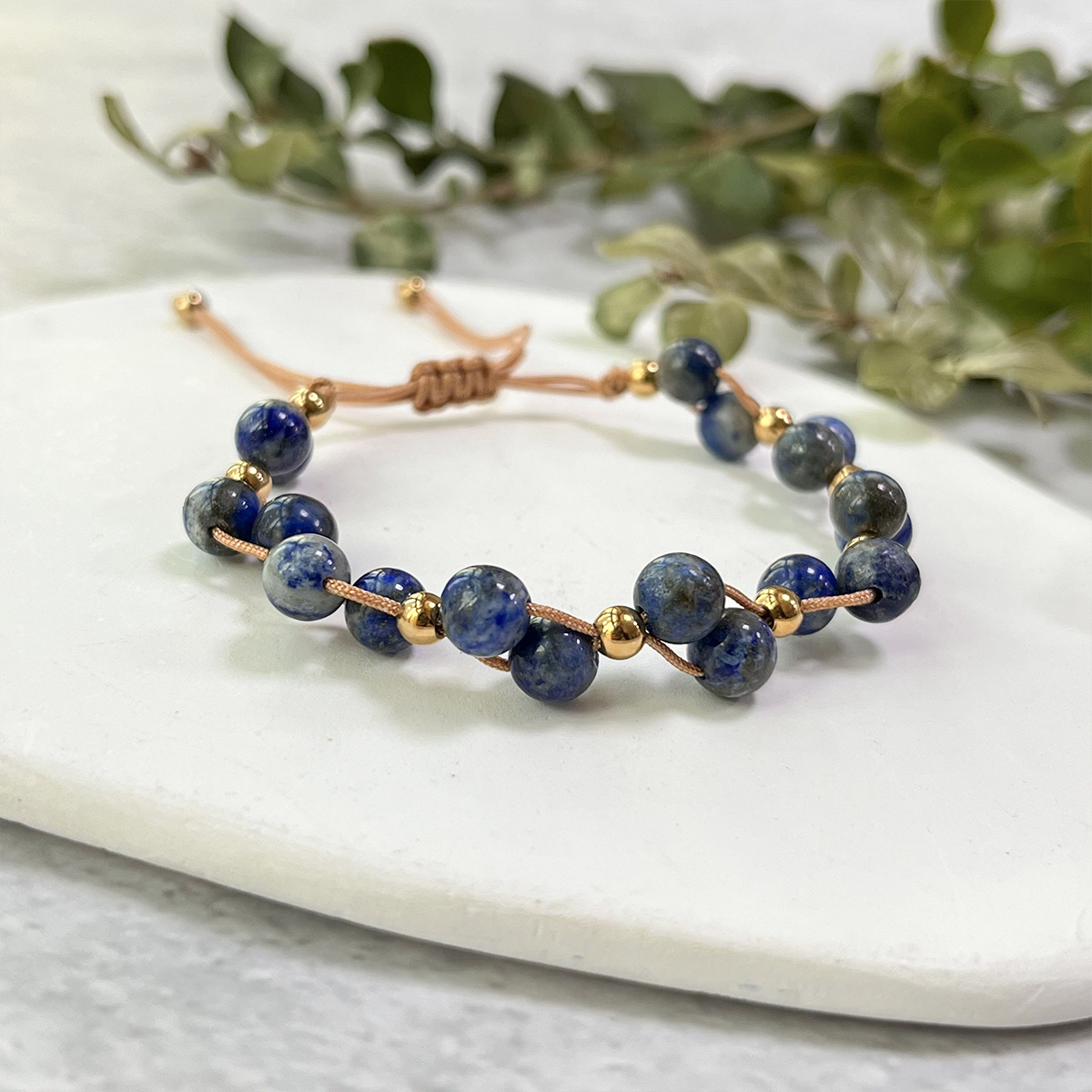 Lapis Lazuli naturel-bleu