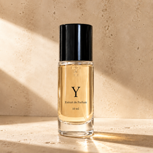 Minimalist Tall Round Transparent Black Topped 18ml <b>perfume</b> <b>bottle</b> - Product Image 3