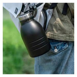 New Large Capacity 1500ml 1900ml Stainless Steel Thermos Cup Sports <b>Bottle</b> Unisex Big Belly Straw Cup <b>Bottle</b> - Product Image 2