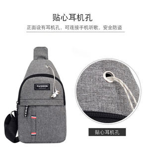 Sacs à bandoulière en nylon imperméables de luxe pour hommes, sacs messager, petits sacs à main pour <span class=keywords><strong>téléphone</strong></span> portable, pochettes de <span class=keywords><strong>sport</strong></span> universelles - Product Image 4