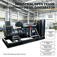 Groupe électrogène portable à alimentation ininterrompue avec deux packs de peinture pour chantier de concassage, générateur diesel 350 KVA
