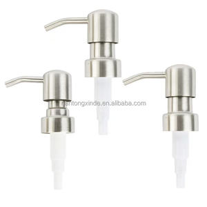 Dispensador de Jabón Líquido de Acero Inoxidable 304 con Acabado Satinado, Bomba 28/400 - Product Image 1