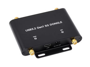 USB 3.2 Gen1 5G DONGLE genişletme kartı USB 3.2 portu alüminyum alaşım kasa Quad antenler teknede M.2 anahtar B seçenekleri 5G modülü - Product Image 5