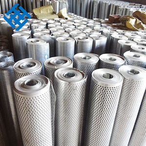 Tùy chỉnh thép không gỉ 304 316L lỗ tròn đục lỗ gặp tấm 0.2-100mm lỗ đục lỗ bảng điều khiển lưới - Product Image 2