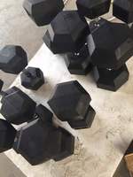 Haltères hexagonaux, équipement de fitness commercial, usage commercial, haute qualité, exercices en salle, salle de sport à domicile