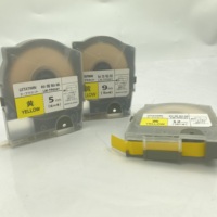 Papier d'étiquettes adhésives pour imprimante d'étiquettes MAX applicable LM-550E autocollants d'étiquettes pour imprimante de câbles de marque MAX