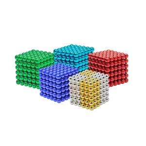 Bâtons magnétiques, boules et tiges argentées, multicolores, <span class=keywords><strong>jeu</strong></span> <span class=keywords><strong>de</strong></span> construction, livraison gratuite - Product Image 1