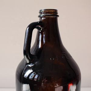 Jarra de Vidrio Estilo Antiguo de 1L 2L 3L 4L 5L con Asa y Tapa Negra, Venta al por Mayor - Product Image 5