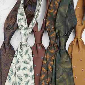 Vintage Tie Men's Formal Dress Business Casual British Style 8CM Wide Hand Neck Tie for Matching Professional Suit Shirt - Product Image 4