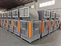 Refroidisseur d'air évaporatif portable industriel robuste RTFANS IP66 étanche, moteur AC, écologique, pour extérieur, intérieur et usine