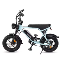 350W/500W V8 gros vélo 48V 15Ah vélo électrique 16 pouces gros pneu E-bike V8 vélo longue queue vélo électrique