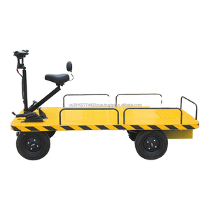 Almacén eléctrico Trolley Plataforma Carro de transporte eléctrico Triciclos eléctricos Furgoneta de coche de 4 ruedas - Product Image 1