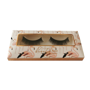 Mới đến 2025 có thể tái chế khung cửa sổ các tông đôi Plug-in hộp cứng treo lông mi Quà Tặng thủ công bao bì - Product Image 3