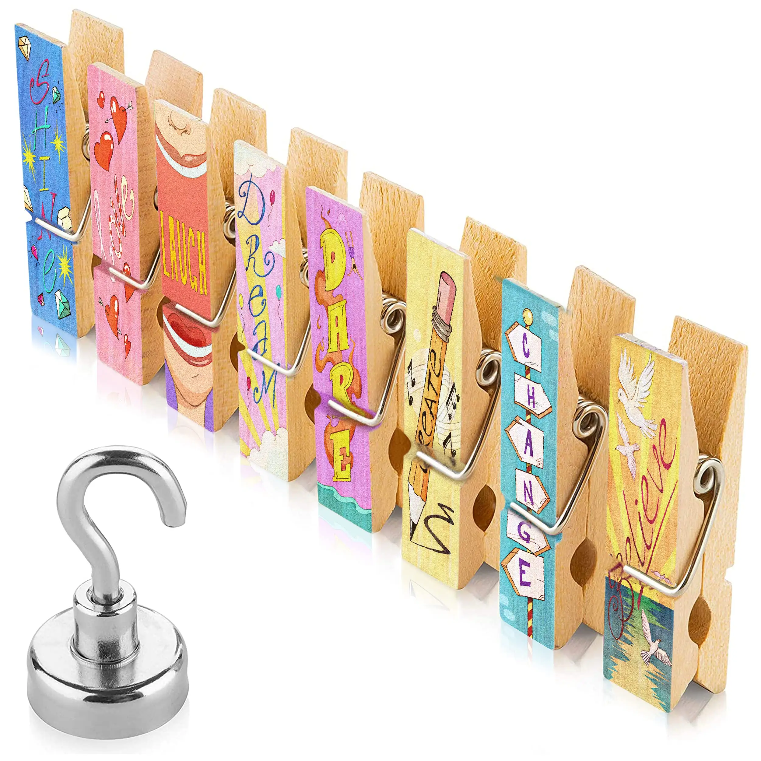 Excellent Refrigerator Magnet Clips Scratch Safe Clip for House Office School