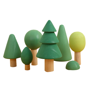 Fabbricazione di legno albero di natale appeso a parete bella decorazione per la casa animale angelo amore casa stili per casa ufficio festa segno - Product Image 3