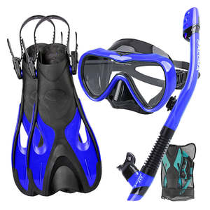 Aletas de Natación, Gafas de Buceo, Máscara de Buceo Completa, Equipo de Buceo, Set de Buceo y Natación, Set de Máscara de Snorkel - Product Image 3