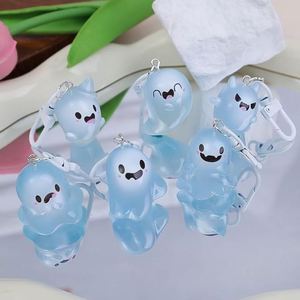 ของขวัญเรืองแสง ของเท่ๆ สำหรับวันฮาโลวีน พวงกุญแจผีเรืองแสงในที่มืด - Product Image 4