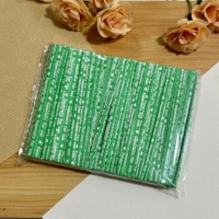 Attaches torsadées en fil métallique en papier kraft avec logo personnalisé FanXing pour l'emballage de légumes, fruits et aliments