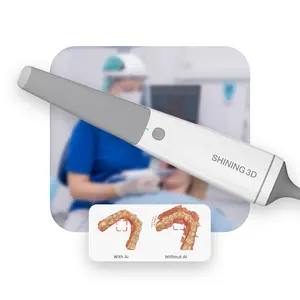 Escáner oral de alta velocidad, 3D equipo dental, escáner intraoral aoralscan brillante 3D de alta precisión barato
