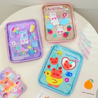 Oneup — pochette de rangement pour tablette visuelle en PVC, joli modèle de dessin animé, personnalisé, pour filles et adolescents de 11 pouces, manches pour ordinateur Portable, nouvelle collection