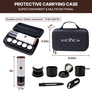 เครื่องชงกาแฟเอสเพรสโซขนาดเล็ก TK03 แบบพกพา ใช้ไฟฟ้า ชาร์จผ่าน USB ใช้ได้ในรถยนต์/โรงแรม ตัวเครื่องทำจากอะลูมิเนียม แรงดัน 20 บาร์ <span class=keywords><strong>ชง</strong></span>ได้หนึ่งแก้ว - Product Image 4