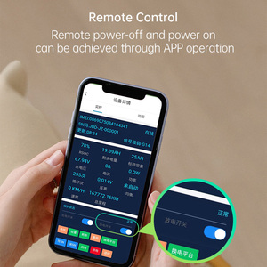 JiaBaiDa Système de gestion d'échange de batterie 7S 8S 24V 15S 16S 48V 20S 21S 72V Smart BMS LiFePO4 Li-ion avec GPS 4G BT - Product Image 5