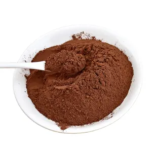 Fabricant de poudre de cacao haute teneur en matières grasses alcalinisées de qualité supérieure GJH01 Fournisseur fabriqué à partir de fèves de cacao d'Afrique de l'Ouest Vente