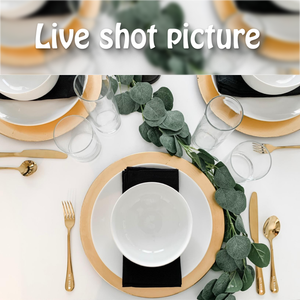 Biểu Tượng Tùy Chỉnh Quà Tặng Đám Cưới Cho Khách Đen Dao Muỗng Nĩa Vàng Dao Kéo Thép Không Gỉ Bộ Bạc Flatware Bộ - Product Image 3