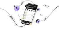 Application de portefeuille crypto avec prise en charge du partage de tokens, plateforme de trading en ligne, application mobile économique, stock disponible